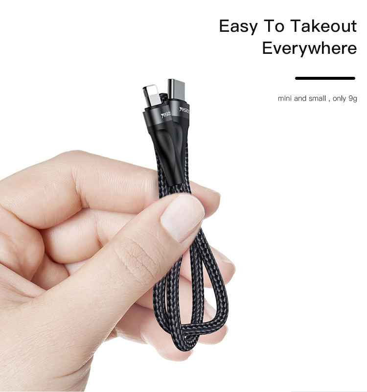 Cable de datos tipo C a Lightning CA82 PD - Imagen 5