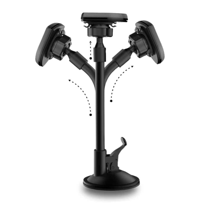 Soporte universal para coche Budi + soporte magnético - Imagen 8