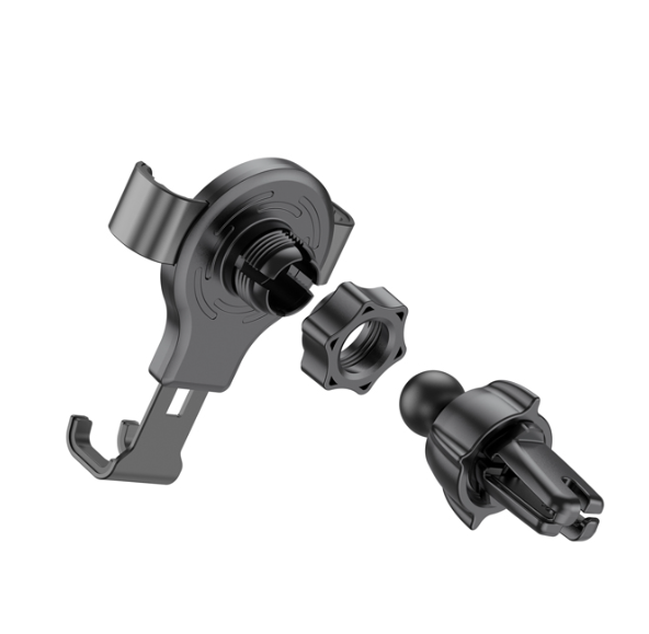 Soporte para coche CM557B Budi Universal Gravity Vent negro - Imagen 3