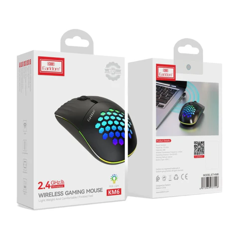 Ratón inalámbrico para juegos Earldom KM6