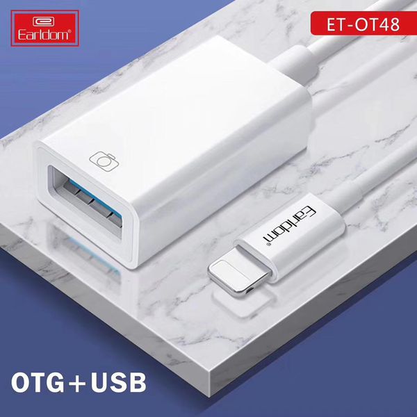 Adaptador de Lightning a OTG Earldom ET-OT48 + USB