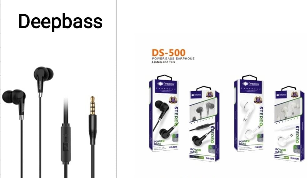 Auriculares intraaurales con cable Deepbass DS-500 - Imagen 4