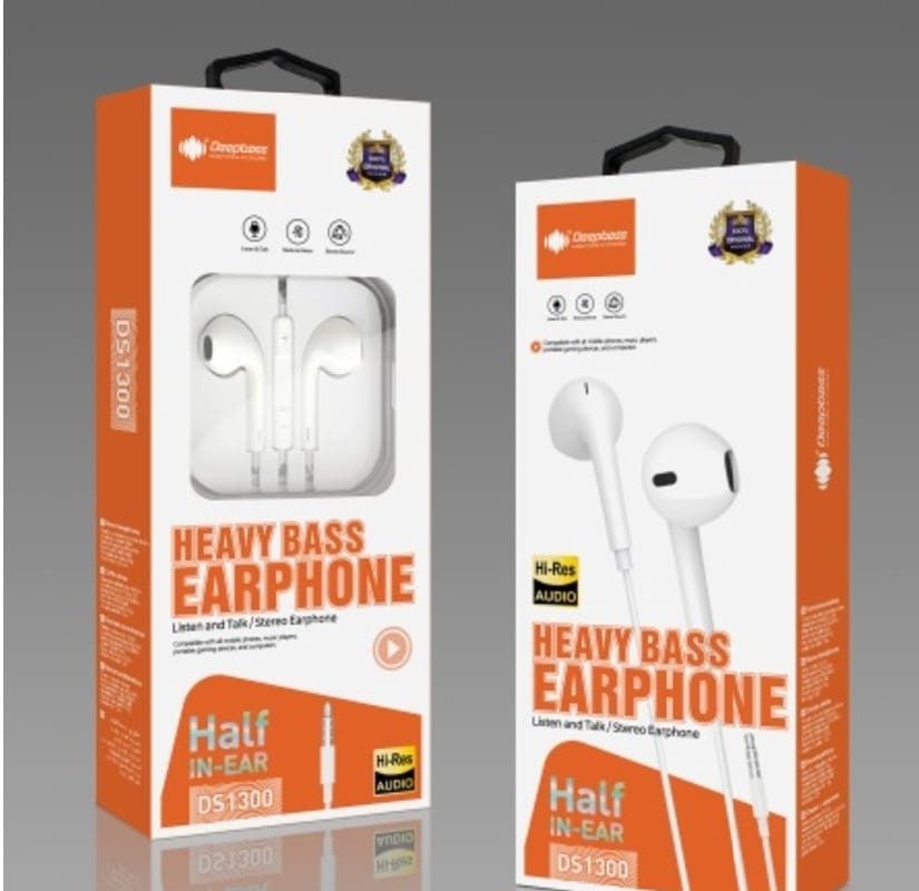 Auriculares Deepbass DS1300 con graves potentes