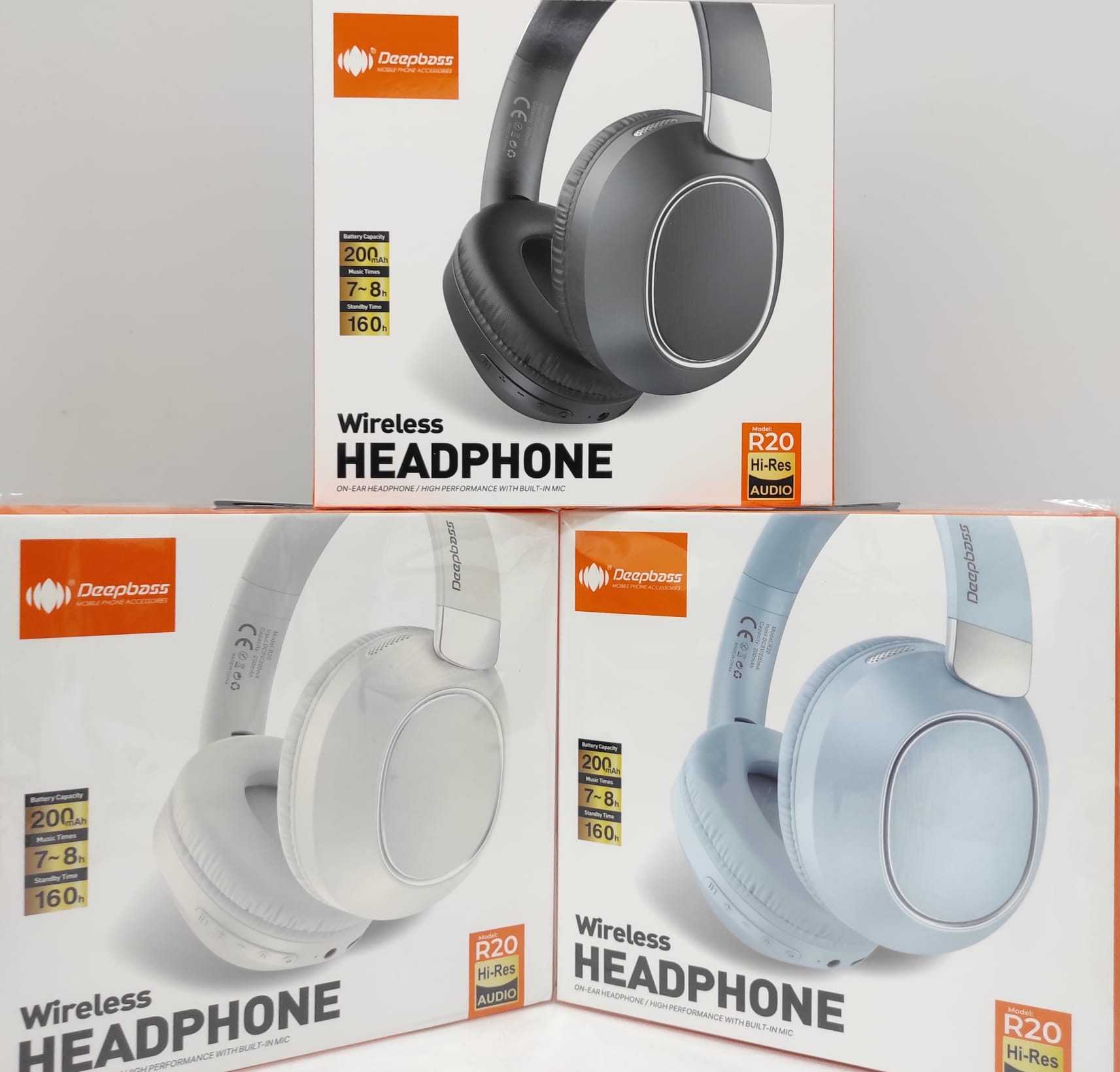 Auriculares supraurales Deepbass R20