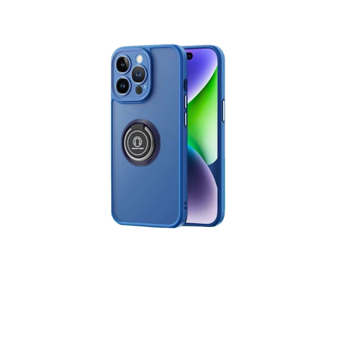 iPhone 16E Carcasa Mate Elektro con Anillo Soporte - Imagen 4