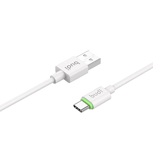 Cable USB-A a USB-C Budi de 2,4 A - Imagen 3