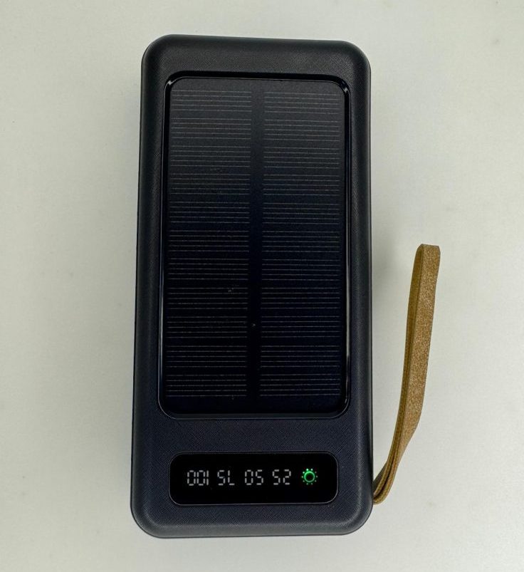 Ym-519 Dual USB Charger Power Bank Solar Power Bank 20000mAh