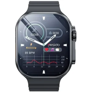 Reloj inteligente YESIDO IO27: pantalla TFT de 2,02", Bluetooth 5.0, NFC, resistencia al agua IPX5
