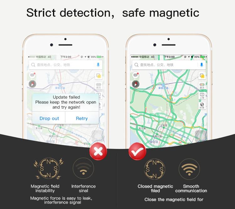 Yesido Soporte magnético de móvil para coche - Imagen 6